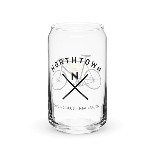 Northtown Beer Can Glass